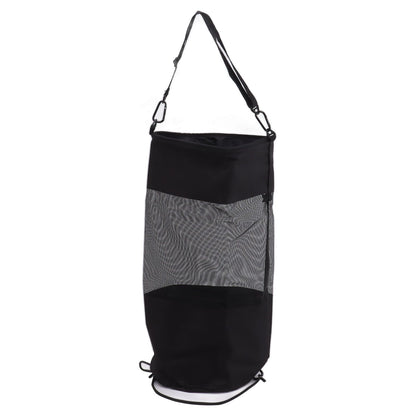 Boat Trash Bag Cylinder Shape Large Capacity Leakage Proof Folding Boat Garbage Container for Home Camping Car