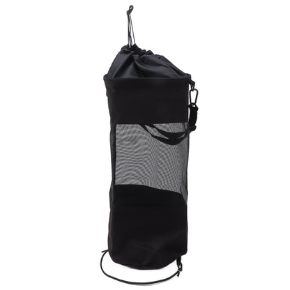 Boat Trash Bag Cylinder Shape Large Capacity Leakage Proof Folding Boat Garbage Container for Home Camping Car
