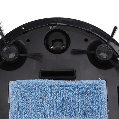 3 In 1 Robot Vacuum Cleaner USB Charging 1800Pa Suction Timing Function Smart Automatic Mop Sweeper with 400ML Dust Box Black