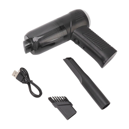 Mini Car Vacuum Cleaner Handheld Cordless Air Duster for Computer Keyboard Cleaning Built in Battery