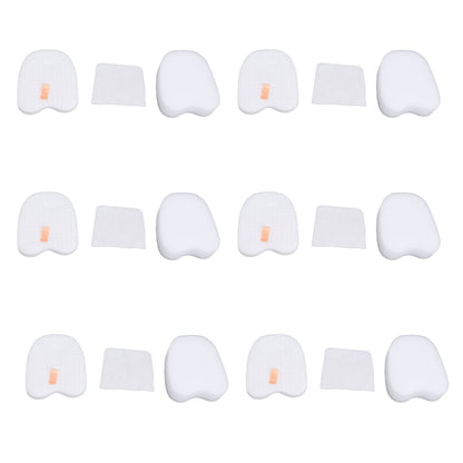 6PCS Vacuum Cleaner Filter Set Post Foam Felt Filter Replacement for Shark XPSTFH380 ZS360 ZS361C ZS362
