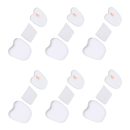 6PCS Vacuum Cleaner Filter Set Post Foam Felt Filter Replacement for Shark XPSTFH380 ZS360 ZS361C ZS362