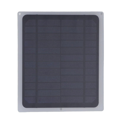 12V 10W Mini Solar Panel Anti Reverse Charging Waterproof Monocrystalline USB Solar Panel Charger for Phone Fan Outdoor