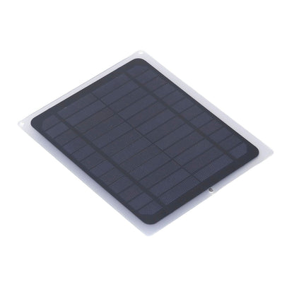 12V 10W Mini Solar Panel Anti Reverse Charging Waterproof Monocrystalline USB Solar Panel Charger for Phone Fan Outdoor