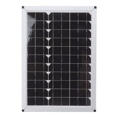 100W 18V Solar Panel Battery Charger Kit Monocrystalline Silicon Solar Panel with Dual USB Controller for Car RV Marine Boat