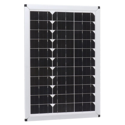 100W 18V Solar Panel Battery Charger Kit Monocrystalline Silicon Solar Panel with Dual USB Controller for Car RV Marine Boat
