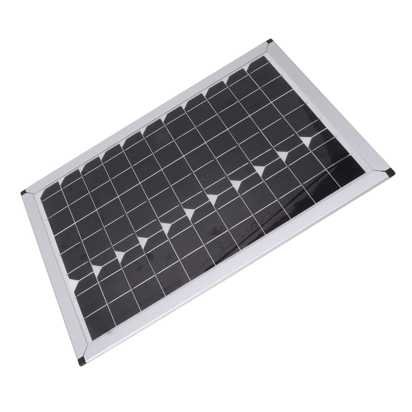 100W 18V Solar Panel Battery Charger Kit Monocrystalline Silicon Solar Panel with Dual USB Controller for Car RV Marine Boat