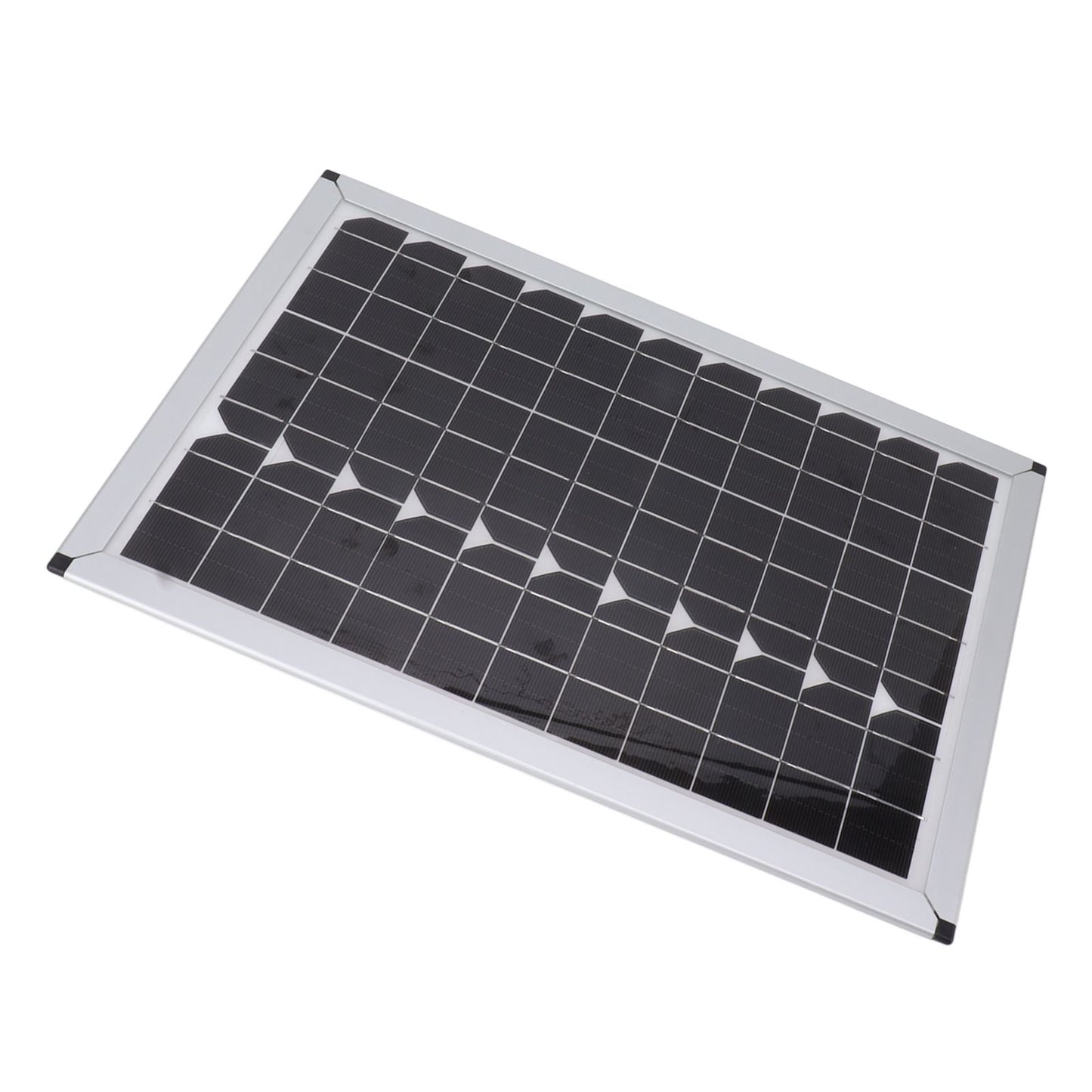 100W 18V Solar Panel Battery Charger Kit Monocrystalline Silicon Solar Panel with Dual USB Controller for Car RV Marine Boat