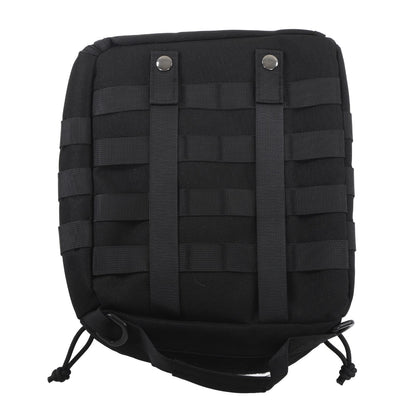 Camping Helmet Bag Canvas Scratch Prevention Adjustable Helmet Storage Bag For Hard Hats Helmet Black