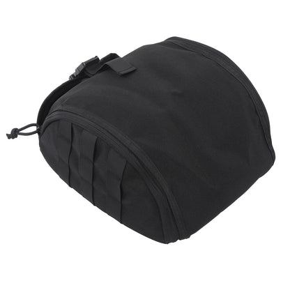 Camping Helmet Bag Canvas Scratch Prevention Adjustable Helmet Storage Bag For Hard Hats Helmet Black