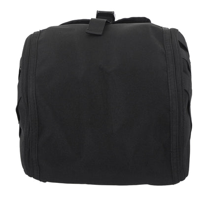 Camping Helmet Bag Canvas Scratch Prevention Adjustable Helmet Storage Bag For Hard Hats Helmet Black