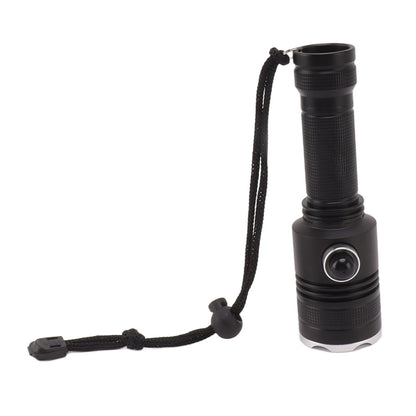 Underwater LED Flashlight Strong Light Long Range Diving Flashlight IPX8 Waterproof 1000LM