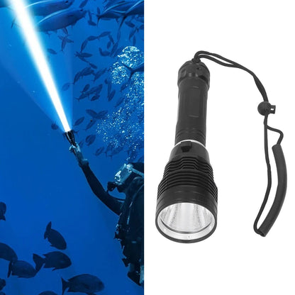 1200LM LED Diving Flashlight IPX8 Waterproof Underwater Safety Flashlight Outdoor Searchlight
