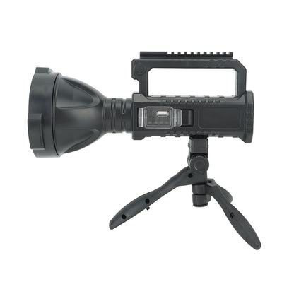 W590 Rechargeable Spotlight Handheld Lamp Strong Light Searchlight USB Chargeable Strong Light Handheld Flashlight White Light