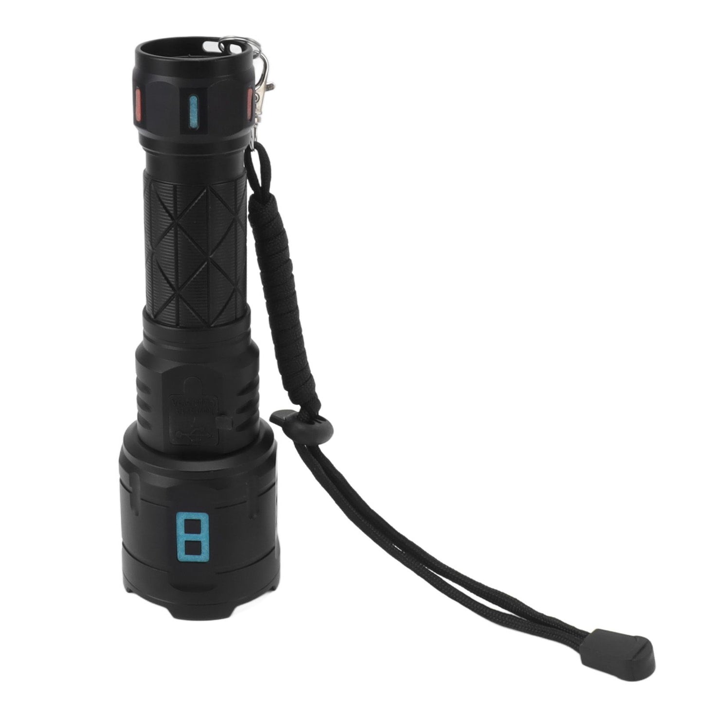 Rechargeable LED Flashlights 10000LM 5 Modes Super Bright Waterproof Flashlights with Fluorescent Strip for Emergency