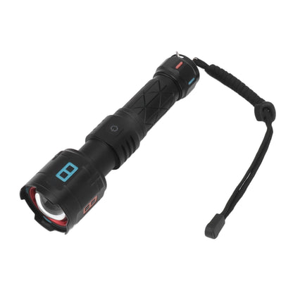 Rechargeable LED Flashlights 10000LM 5 Modes Super Bright Waterproof Flashlights with Fluorescent Strip for Emergency