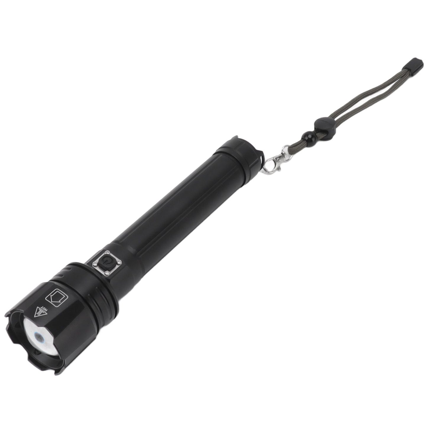 10000LM LED Flashlight USB Rechargeable Portable Adjustable Brightness Waterproof Zoom Flashlight For Hiking Camping Climbing