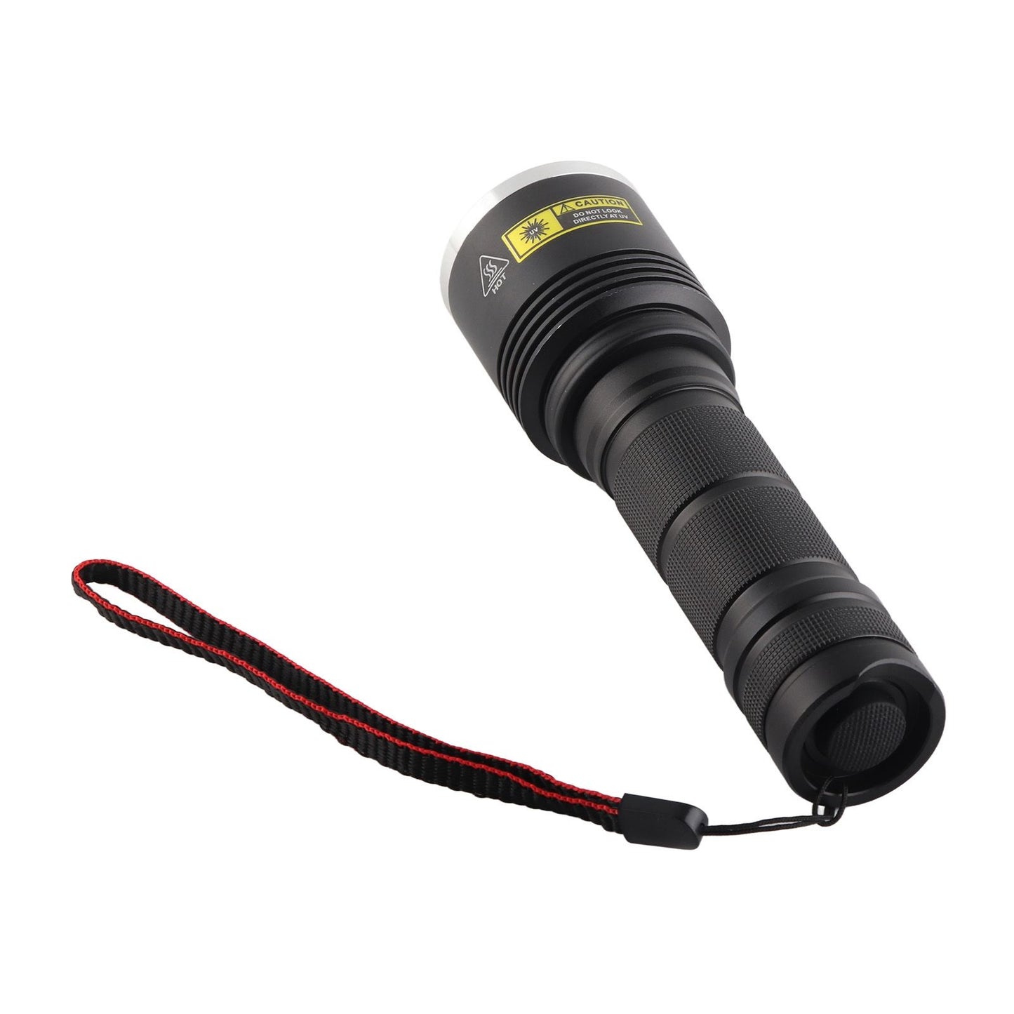 UV Flashlight LED 365nm Blacklight Torch Aluminium Alloy Shell Ultraviolet Flashlight 40W 1800mW