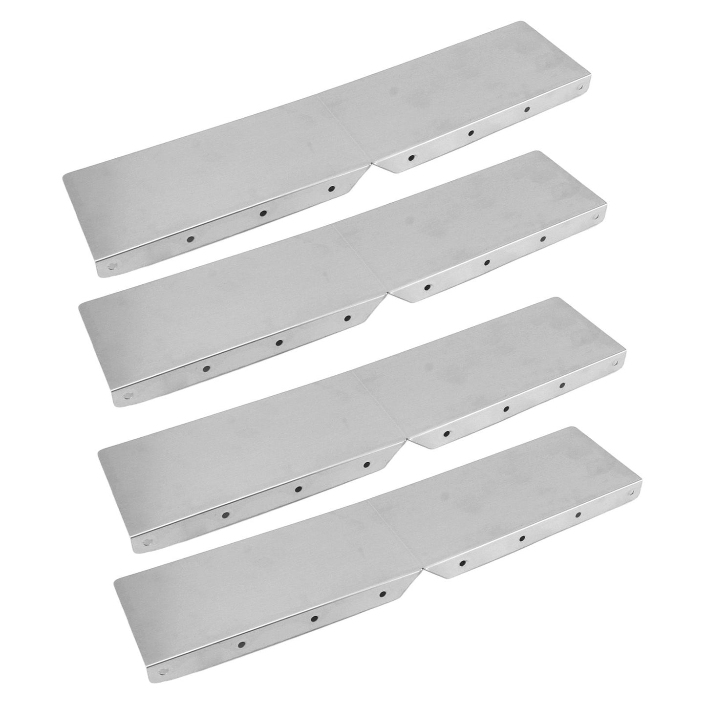 4pcs Gutter Valley Splash Guards Aluminum Rain Gutter Valley Roofing Gutter Guards Or House Shingle Roofs Corner