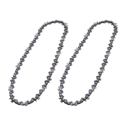 2PCS 8 Inch Chainsaw Chain High Hardness Manganese Steel Mini Chainsaw Chain for Chainsaw Accessories