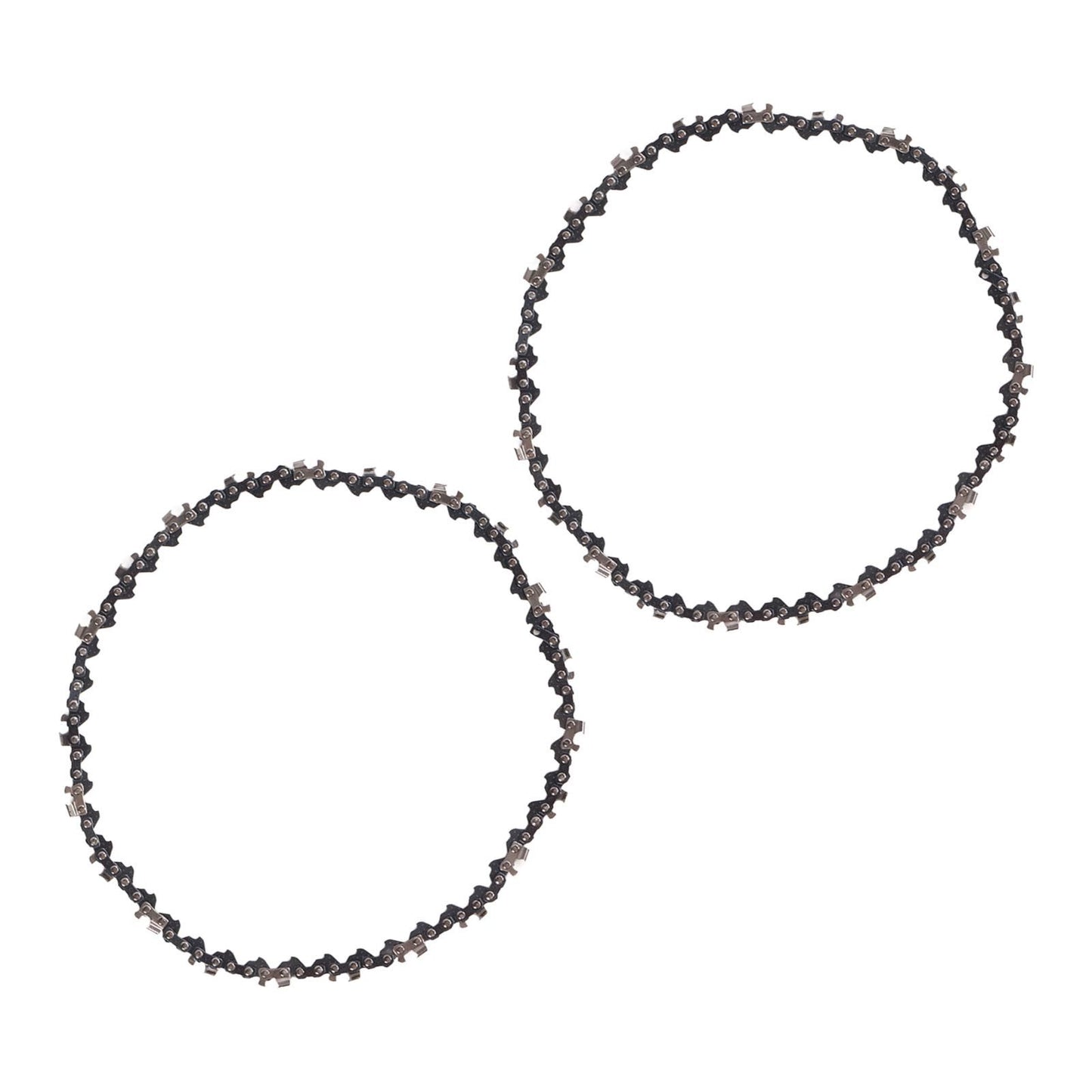 2PCS 8 Inch Chainsaw Chain High Hardness Manganese Steel Mini Chainsaw Chain for Chainsaw Accessories