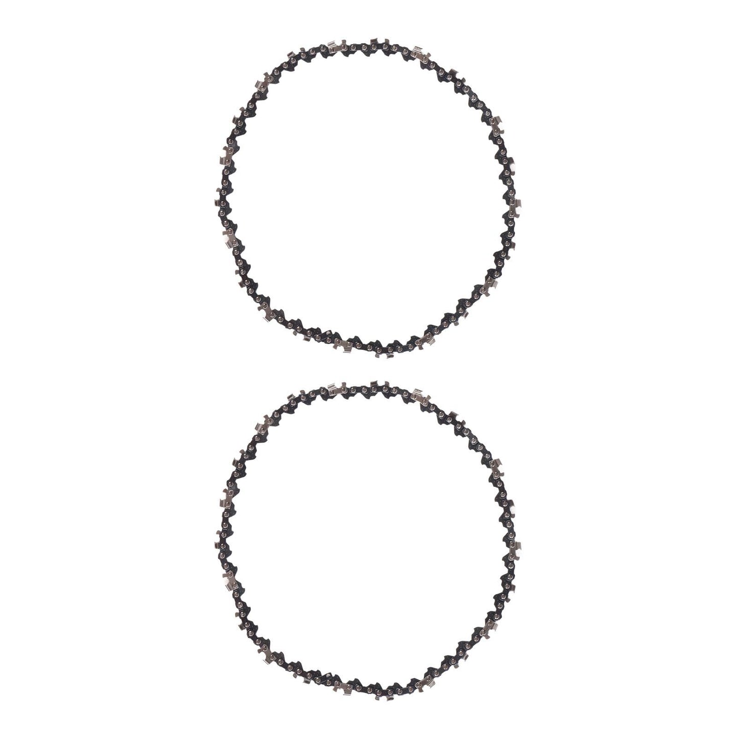 2PCS 8 Inch Chainsaw Chain High Hardness Manganese Steel Mini Chainsaw Chain for Chainsaw Accessories