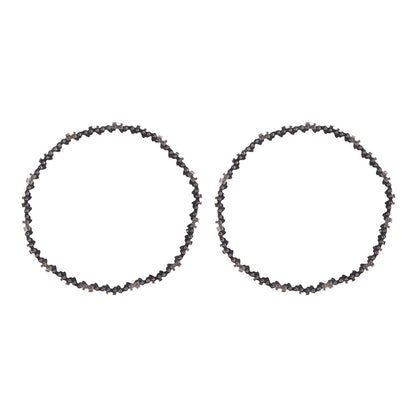 2PCS 8 Inch Chainsaw Chain High Hardness Manganese Steel Mini Chainsaw Chain for Chainsaw Accessories
