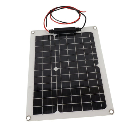 Solar Panel Kit 300w Solar Panel Solar Charge Controller High Efficiency Solar Panel 2 USB Output For Outdoor Camping RV Boat