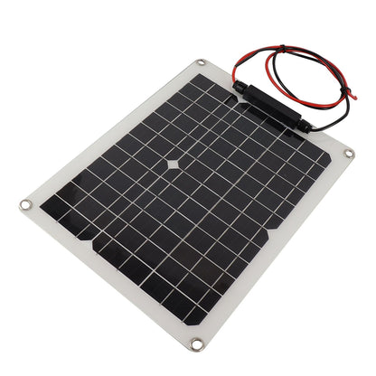 Solar Panel Kit 300w Solar Panel Solar Charge Controller High Efficiency Solar Panel 2 USB Output For Outdoor Camping RV Boat