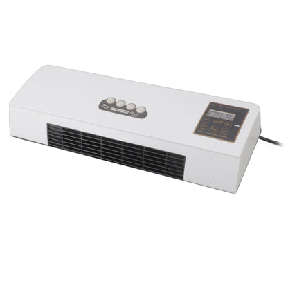 1800W Electric Space Heater for Indoor with Remote Wall Mounted Heater Fan Combo Low Noise Timing Function for Home Office 220V Prise UA