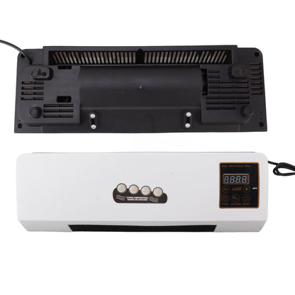 1800W Electric Space Heater for Indoor with Remote Wall Mounted Heater Fan Combo Low Noise Timing Function for Home Office 220V Prise UA