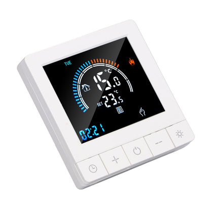 Programmable Smart Thermostat Electric Heating Smart Thermostat Digital LCD Display Temperature Controller for Home Hotels AC 90V‑240V 16A WiFi Style