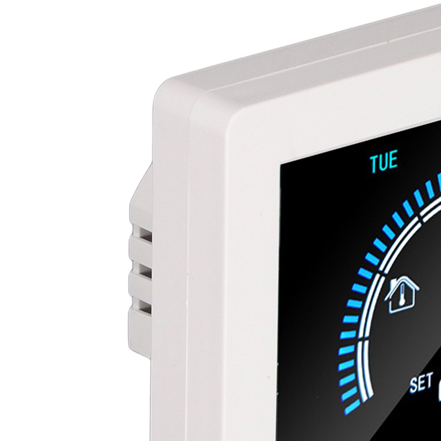 Programmable Smart Thermostat Electric Heating Smart Thermostat Digital LCD Display Temperature Controller for Home Hotels AC 90V‑240V 16A Regular Style