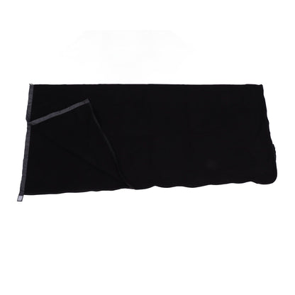 Sleeping Bag Liner Super Thick Fleece Soft Sleeping Bag Liner Blanket for Camping Travel Backpacking Black