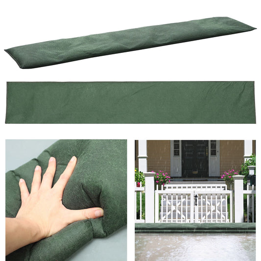 5PCS Water Activated Flood Barriers Non Woven Fabric Reusable Sandless Water Barrier Flood Bag for Rainy V1294-YM220901YF4245-0421