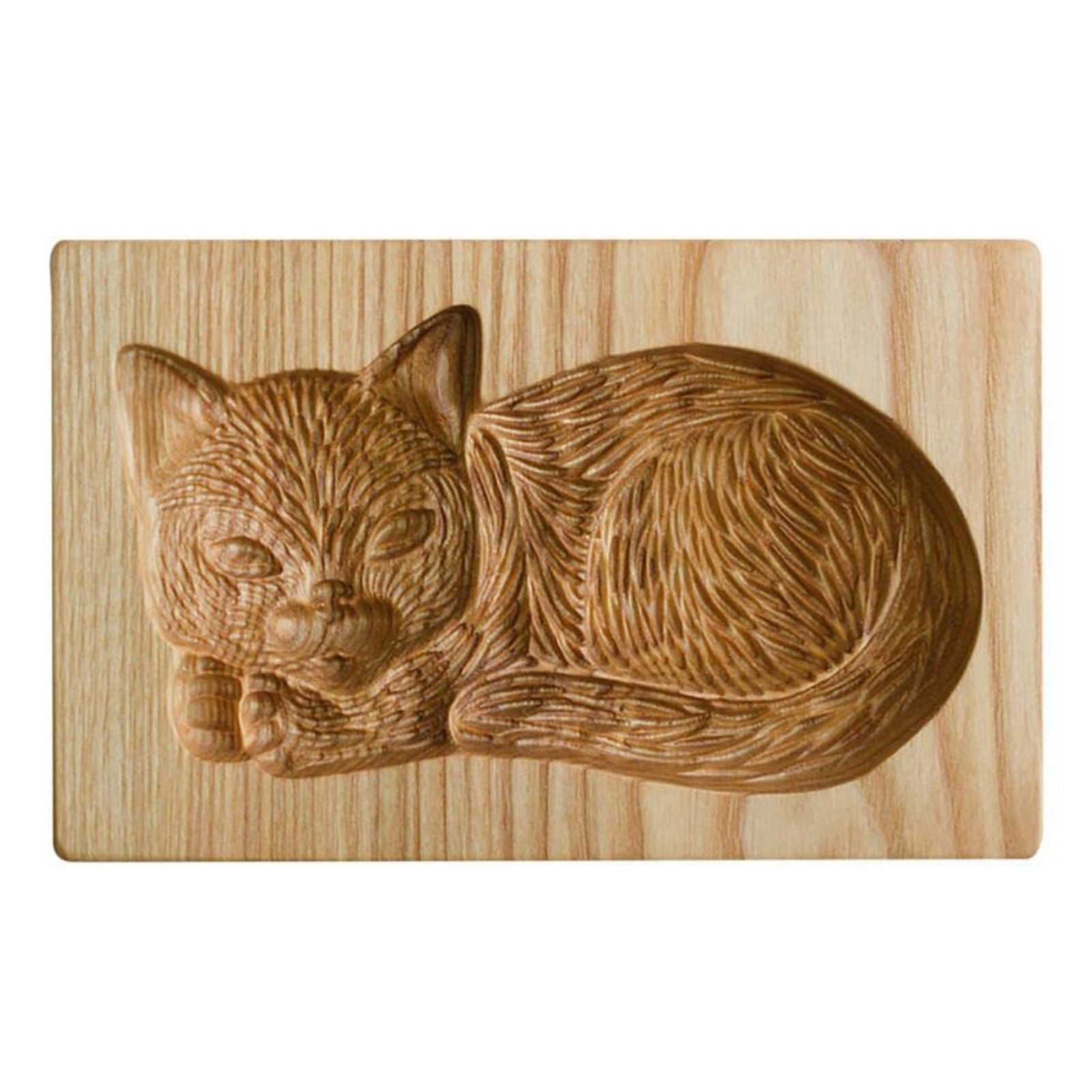 Cookie Embossing Molds Wooden Cookie Molds Biscuit Press Stamp Mold Baking Tools V1294-YM220923GW01-10-0421