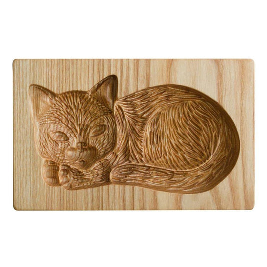 Cookie Embossing Molds Wooden Cookie Molds Biscuit Press Stamp Mold Baking Tools V1294-YM220923GW01-10-0421