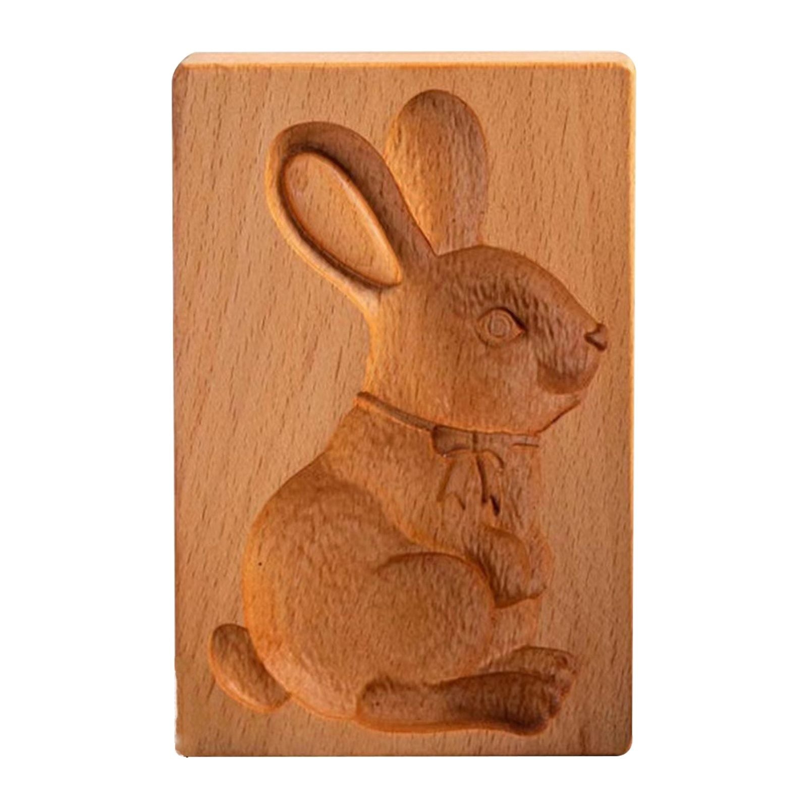 Cookie Embossing Molds Wooden Cookie Molds Biscuit Press Stamp Mold Baking Tools V1294-YM220923GW01-10-0421
