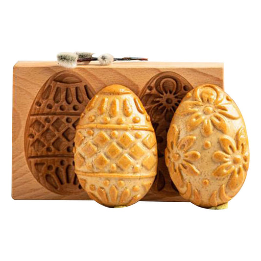 Wooden Cookie Cutter Baking Mold Carved Biscuit Cutter Embossing Mold Cookie Presses Stamps Gingerbread V1294-YM220923GW02-6-0421