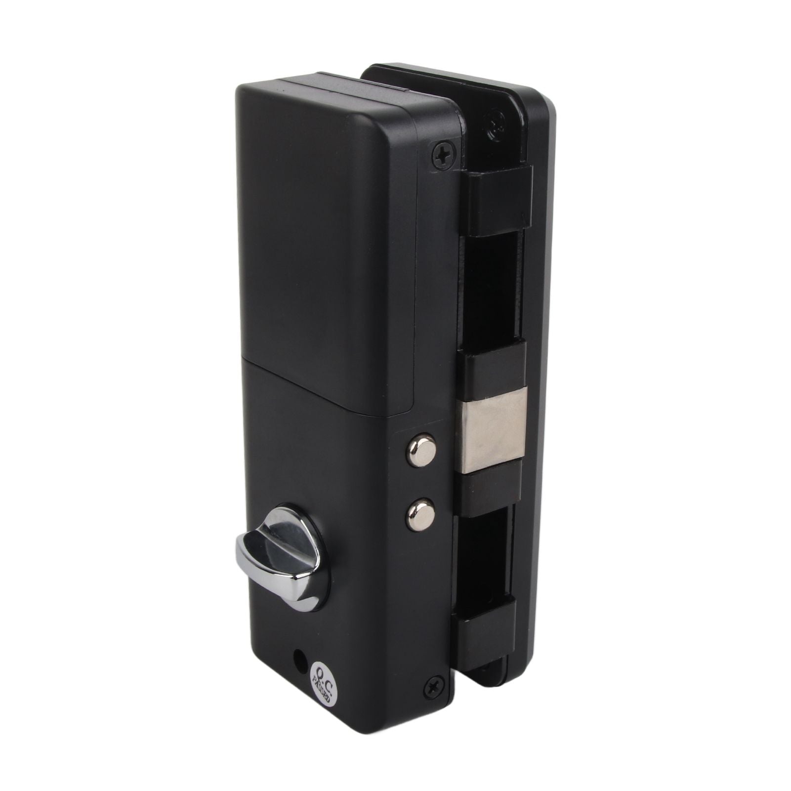 Electronic Glass Door Lock Fingerprint Keyless Entry Electronic Antitheft for Home Office V1294-YM220926SM03-1-0421