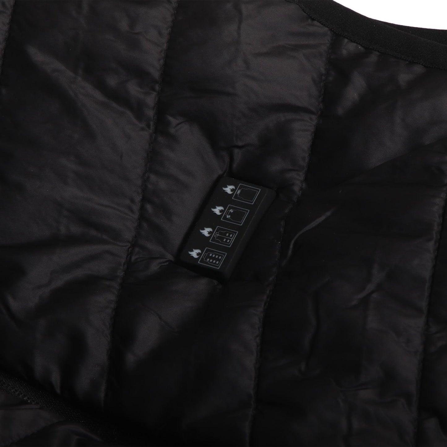 Heated Vest with USB Port Black 4 Control 17 Zone Heating Smart Heating Vest for Outdoor Motorcycle Camping V1294-YM220926ZSX02-5-0421