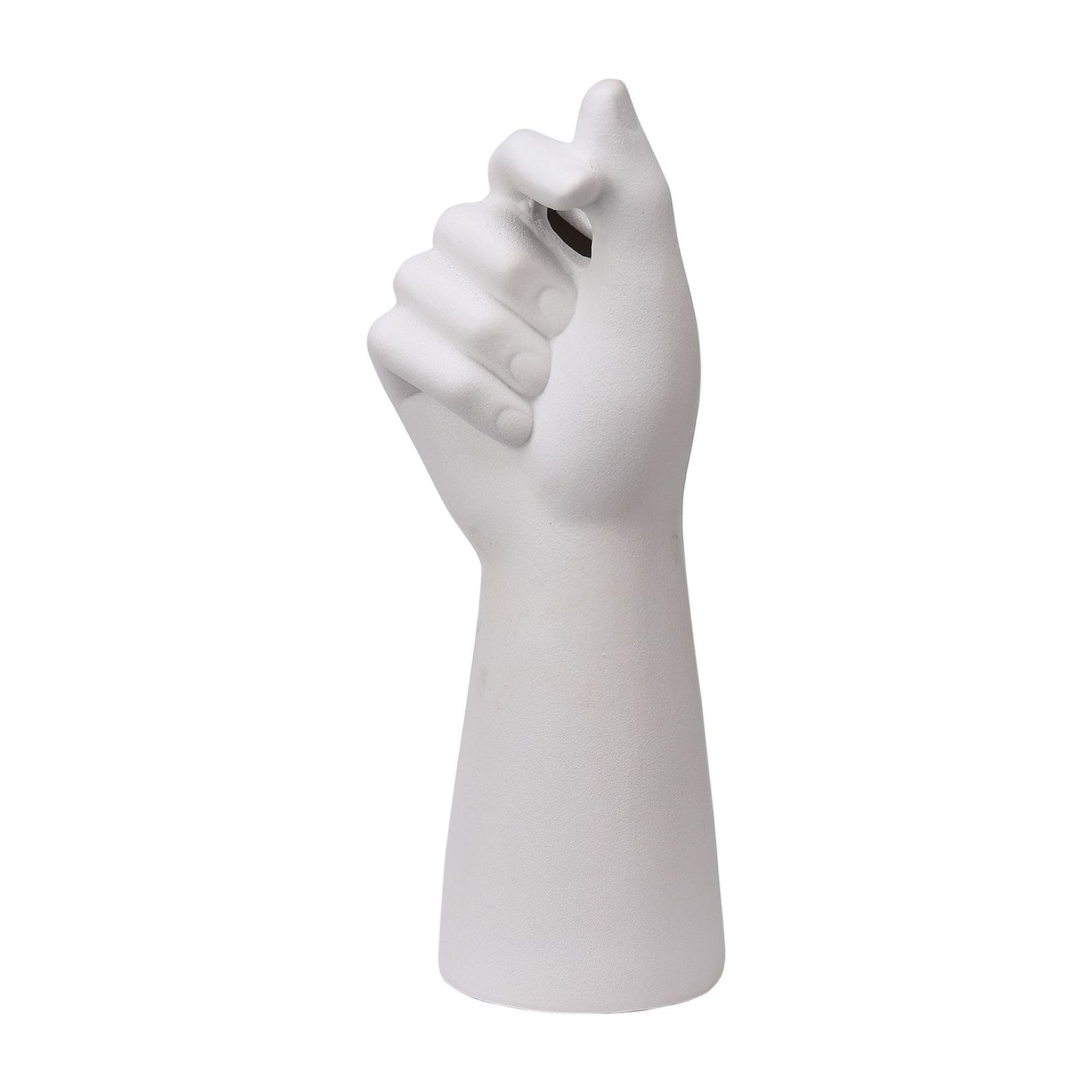 Table Vase White Color 10cm Long Ceramic Vases Decorative V1294-YM220927TW05-1-0421