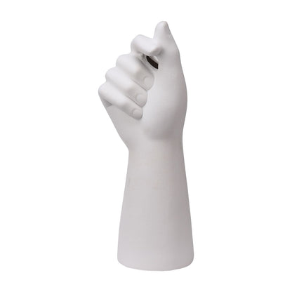 Table Vase White Color 10cm Long Ceramic Vases Decorative V1294-YM220927TW05-1-0421
