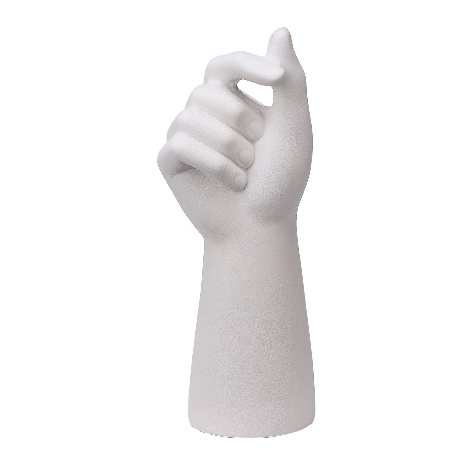 Table Vase White Color 10cm Long Ceramic Vases Decorative V1294-YM220927TW05-1-0421