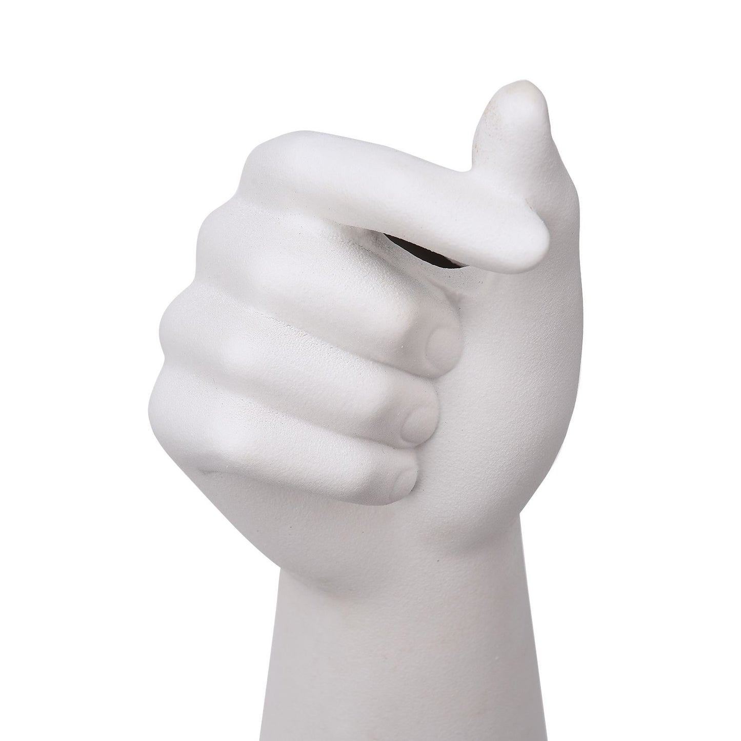 Table Vase White Color 10cm Long Ceramic Vases Decorative V1294-YM220927TW05-1-0421