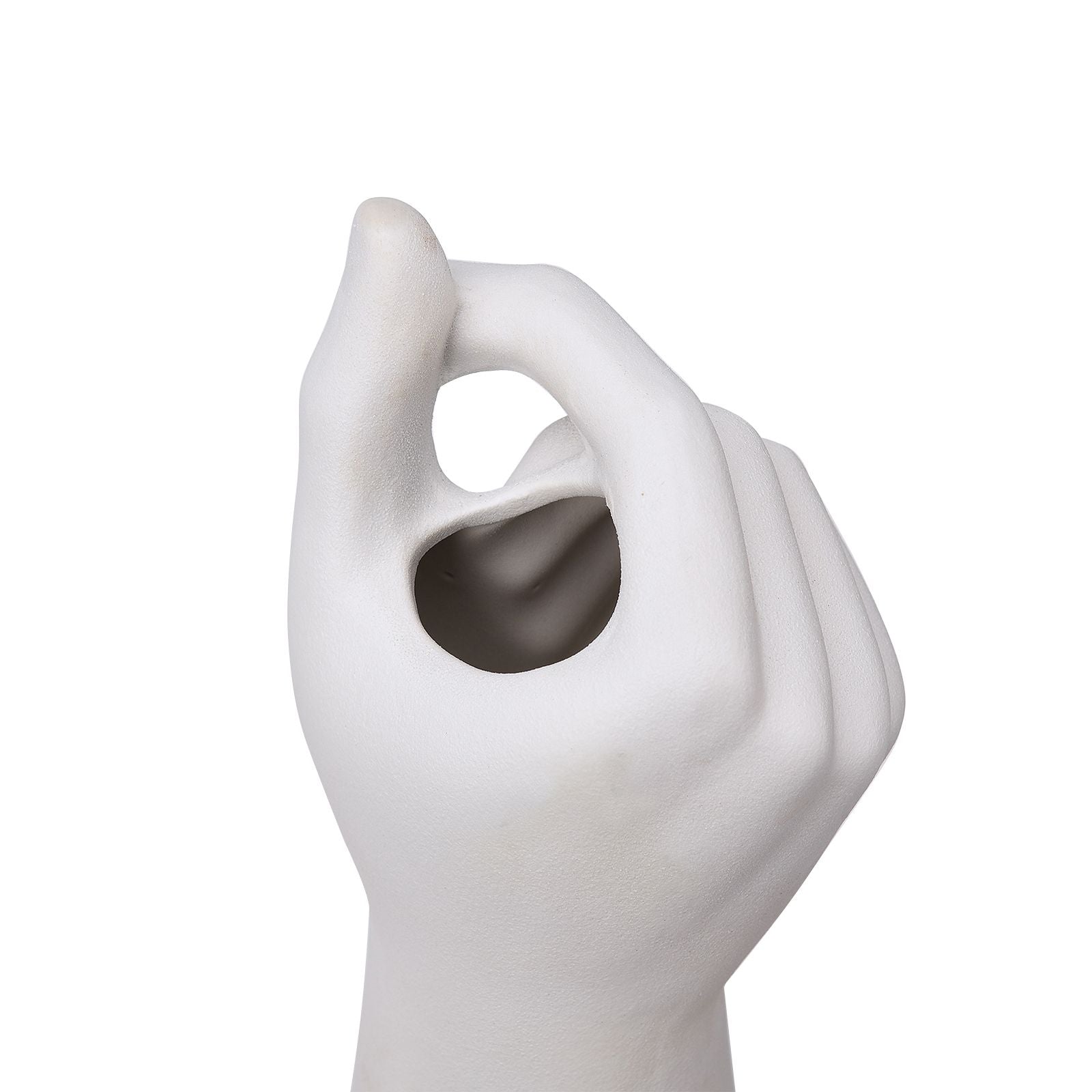 Table Vase White Color 10cm Long Ceramic Vases Decorative V1294-YM220927TW05-1-0421