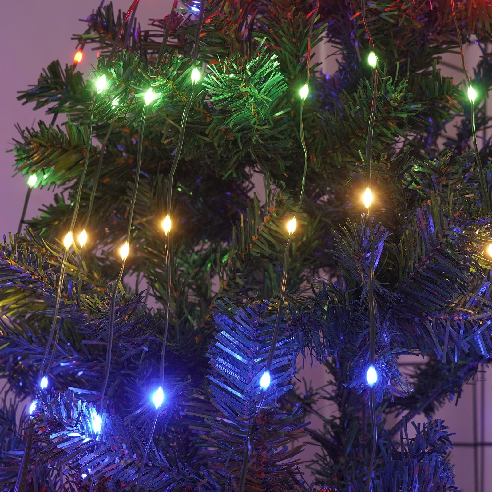Christmas Tree Decorative Lights String Garden Layout Waterfall Lights Party Camping Atmosphere Lights LED V1294-YM220928FB02-2-0421