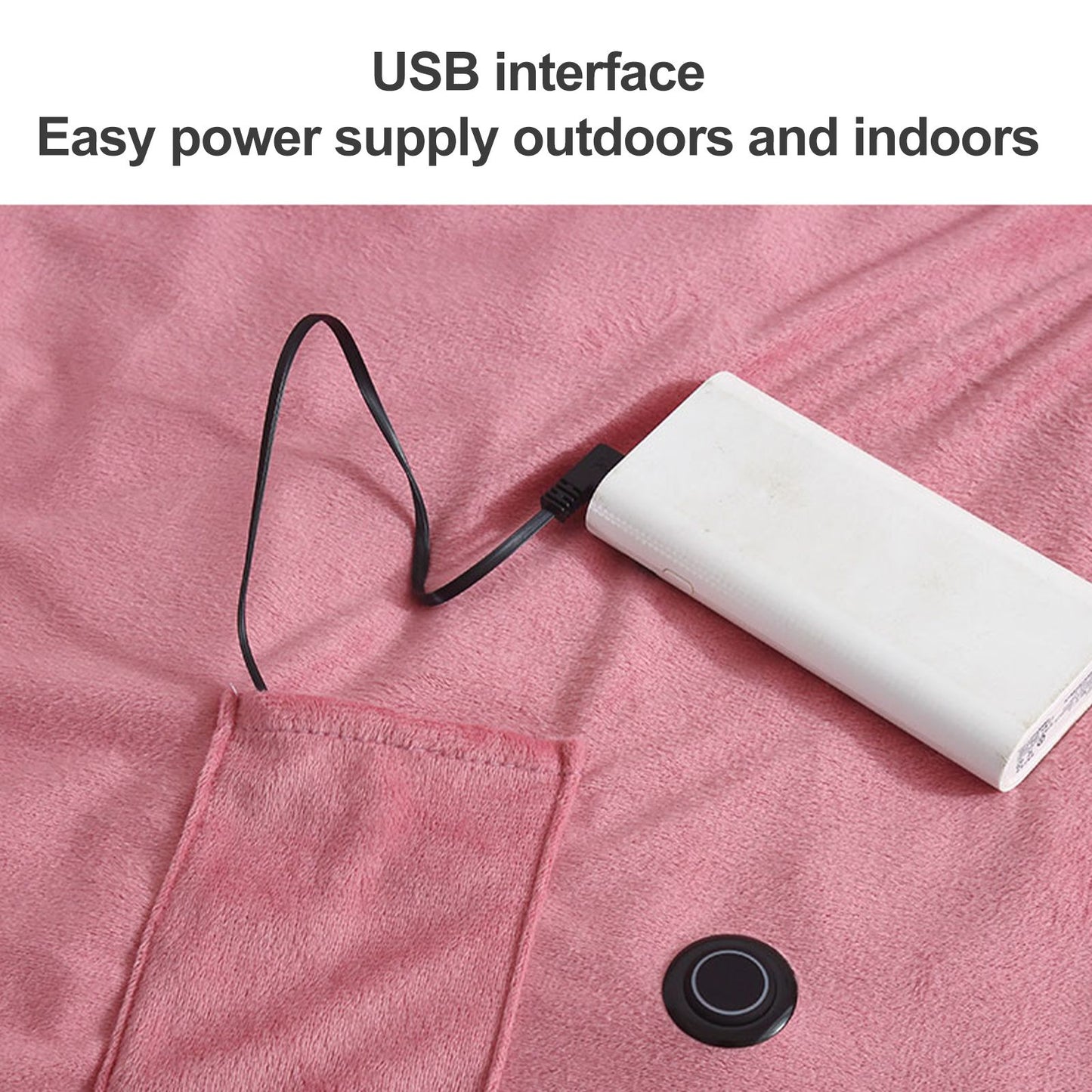 Wearable USB Electric Blanket Heating Blanket with Timing Function 3 Gear Adjustment V1294-YM220928GS01-2-0421