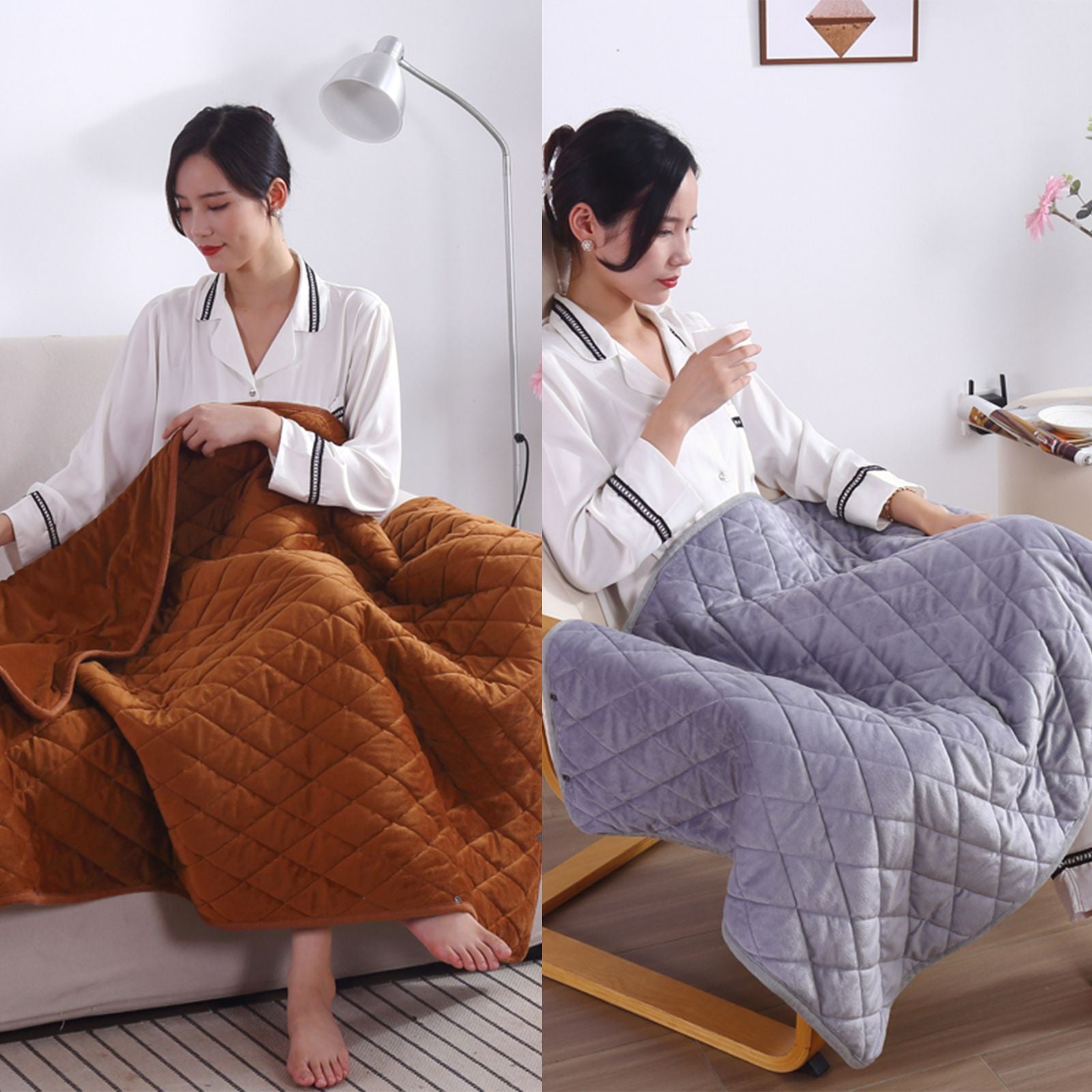 Wearable USB Electric Blanket Heating Blanket with Timing Function 3 Gear Adjustment V1294-YM220928GS01-2-0421