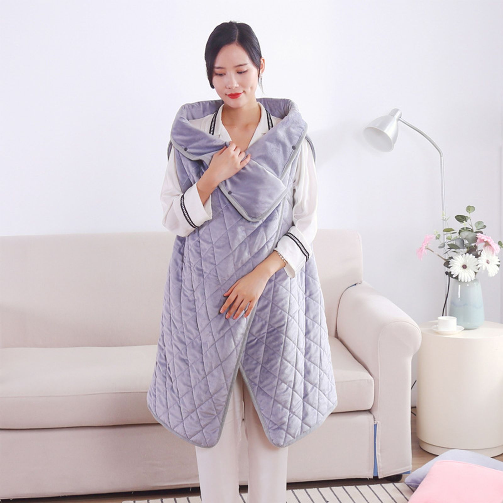 Wearable USB Electric Blanket Heating Blanket with Timing Function 3 Gear Adjustment V1294-YM220928GS01-2-0421
